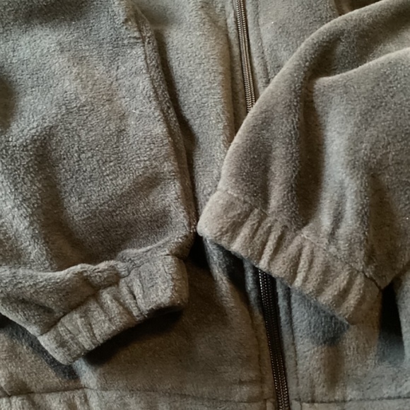 NWOT Men’s charcoal gray fleece Columbia jacket - Picture 7 of 7